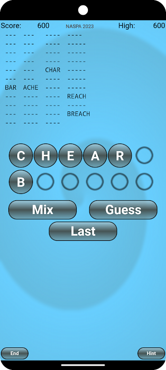 #4. Word Mix ™ (Android) By: Greenrift Software LLC