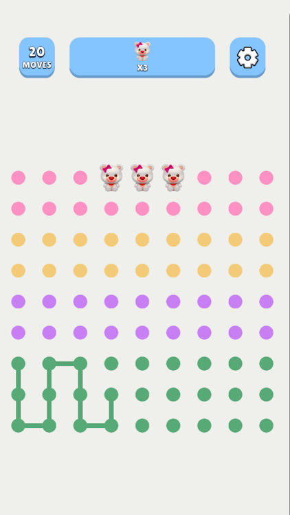 #3. 2 Dots : Line Matching (Android) By: Rainbow 5s Ltd