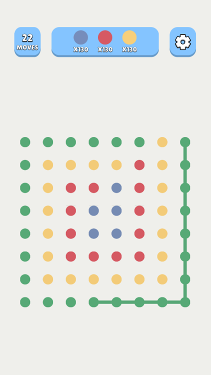 #4. 2 Dots : Line Matching (Android) By: Rainbow 5s Ltd