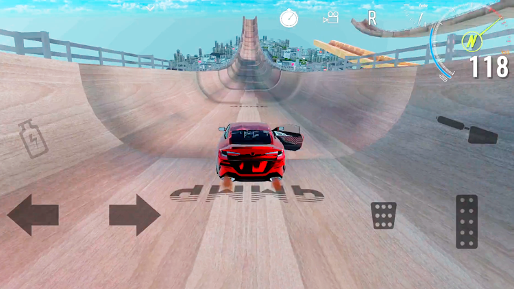 #2. Mega Ramp - Car Crashing Stunt (Android) By: GreenGO