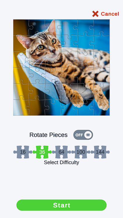 #3. Jigsaw Puzzle - Messy Pieces (Android) By: RaNiKaL