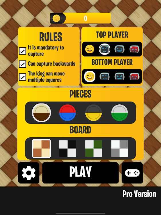 #7. Checkers (Draughts) (Android) By: Roghan Games