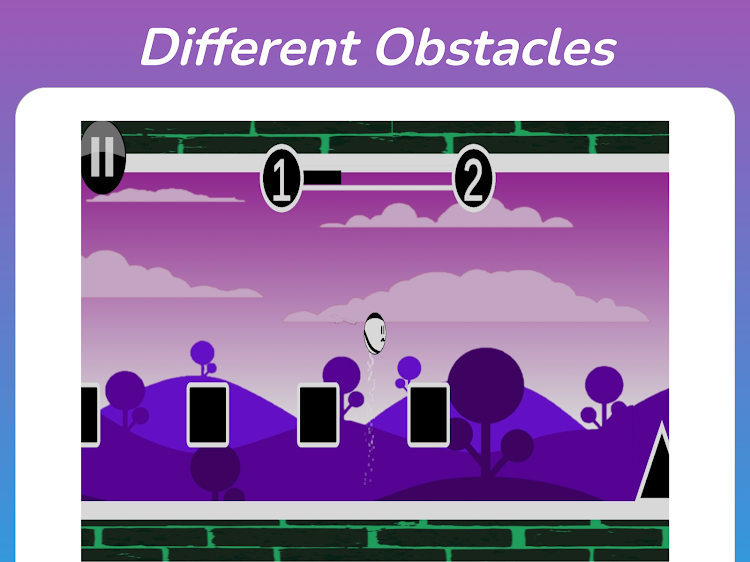 #8. Bouncing-Offline Survival Game (Android) By: Hyper AppsVP