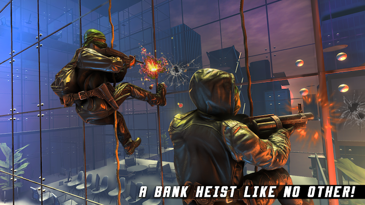 #2. Gangster Mafia City-Bank Heist (Android) By: Games box Studios