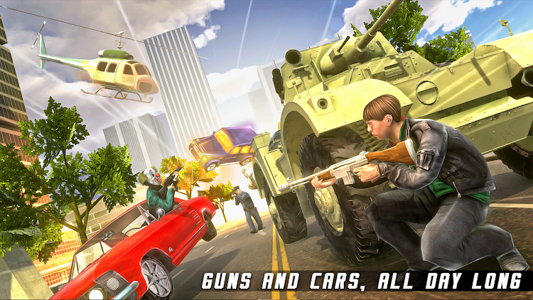 #4. Gangster Mafia City-Bank Heist (Android) By: Games box Studios