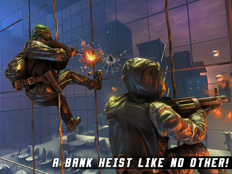 #7. Gangster Mafia City-Bank Heist (Android) By: Games box Studios