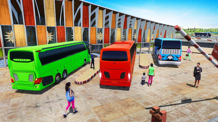 #8. Coach Bus Simulator Game 3D (Android) By: MR360 Gaming Studio