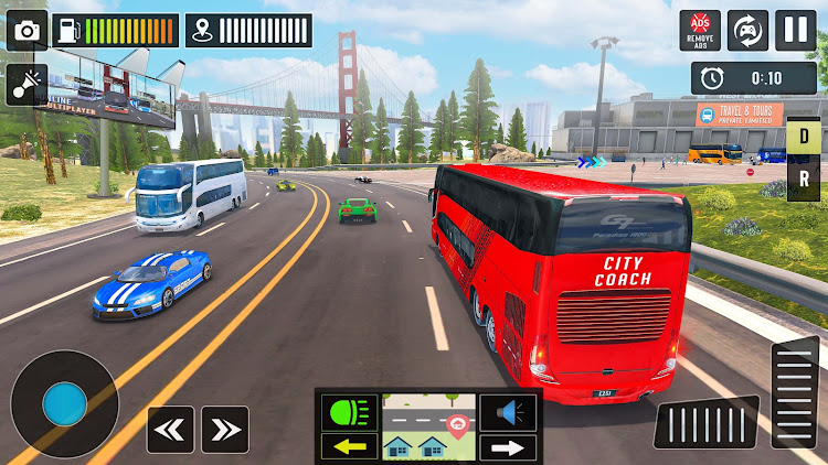 #9. Coach Bus Simulator Game 3D (Android) By: MR360 Gaming Studio