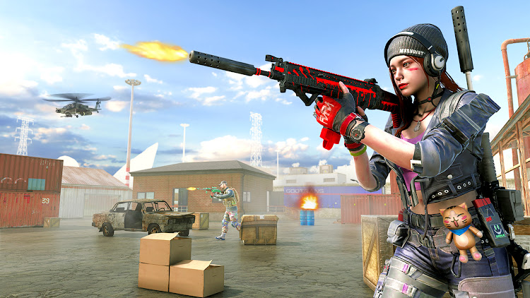 #8. 3d Commando Shooting Games FPS (Android) By: Playful Pixel Studio