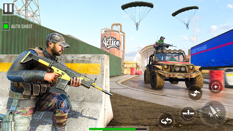 #10. 3d Commando Shooting Games FPS (Android) By: Playful Pixel Studio