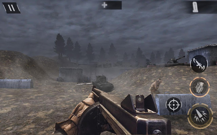 #2. Call of World War Battlefield (Android) By: GameSource