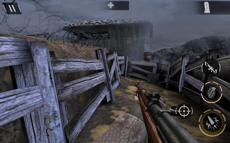 #4. Call of World War Battlefield (Android) By: GameSource