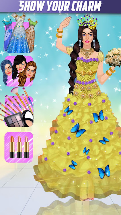 #6. Prom Princess Fashion Dress up (Android) By: Game Barrels