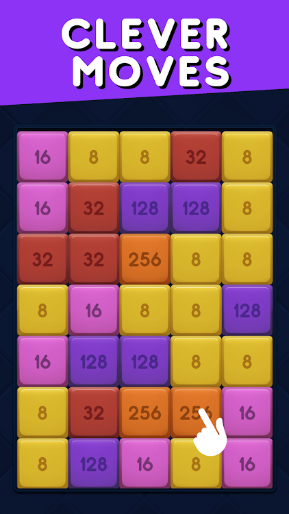 #2. 2048 Merge Cubes (Android) By: FlatMind Games