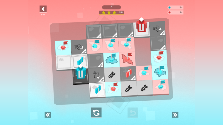 #8. Color Fliplomacy: 3D Puzzle (Android) By: Shobhit Samaria