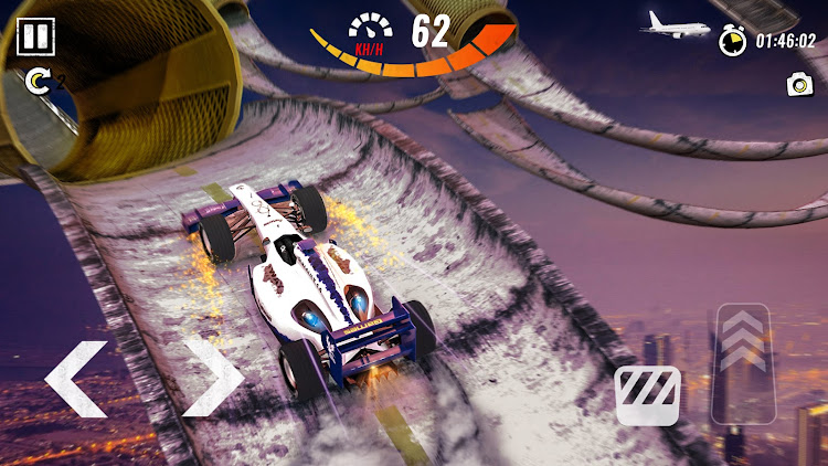 #4. Mega Ramp - Formula Car Racing (Android) By: Supercode Games