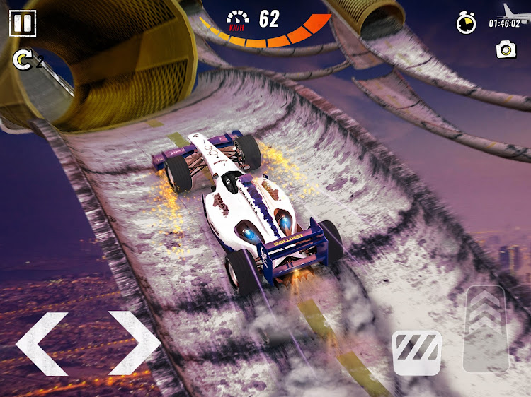 #10. Mega Ramp - Formula Car Racing (Android) By: Supercode Games