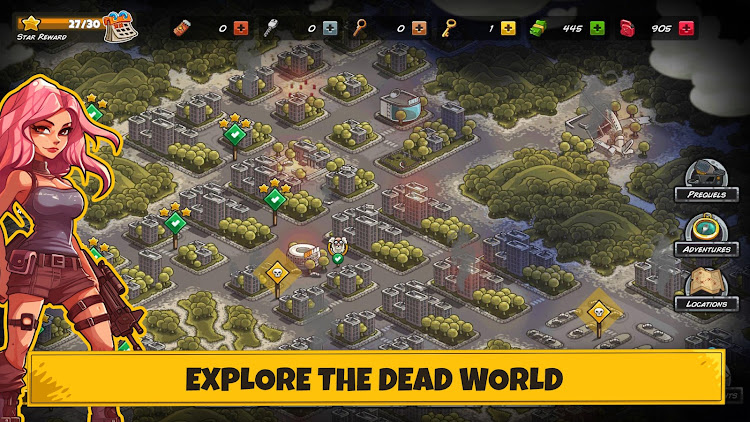 #4. Dead World Heroes: Zombie Rush (Android) By: GotoLabs Game Studio