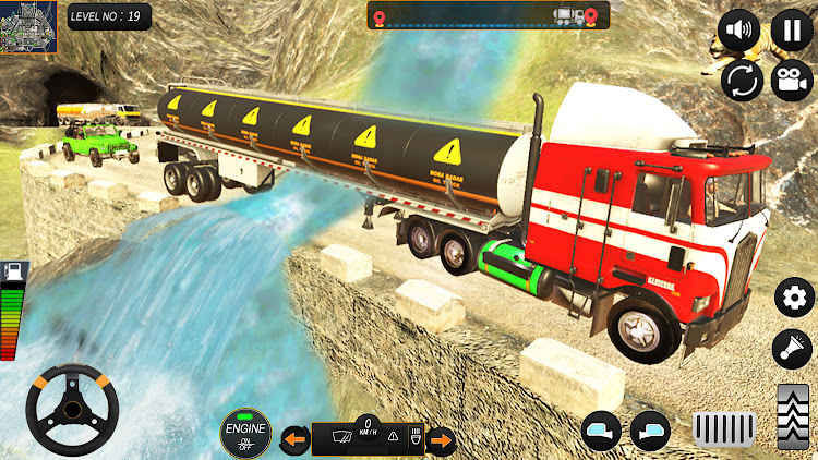 #8. Oil Tanker Truck Simulator 3D (Android) By: Moba Radar Games