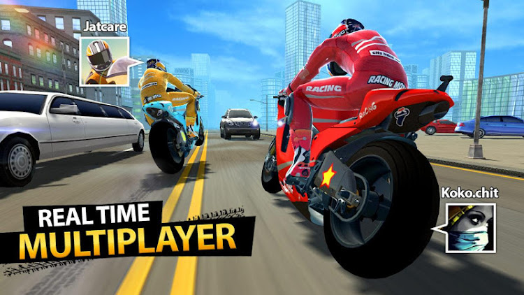 #3. Highway Moto Rider 2: Traffic (Android) By: Gamezeniq Technologies