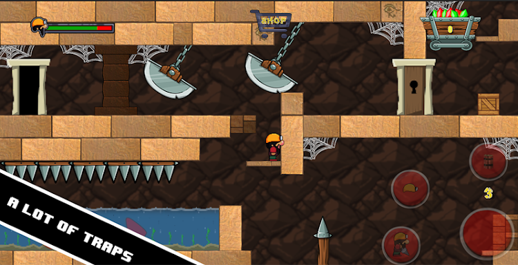 #9. Dan the Dungeon Digger (Android) By: Hoogames