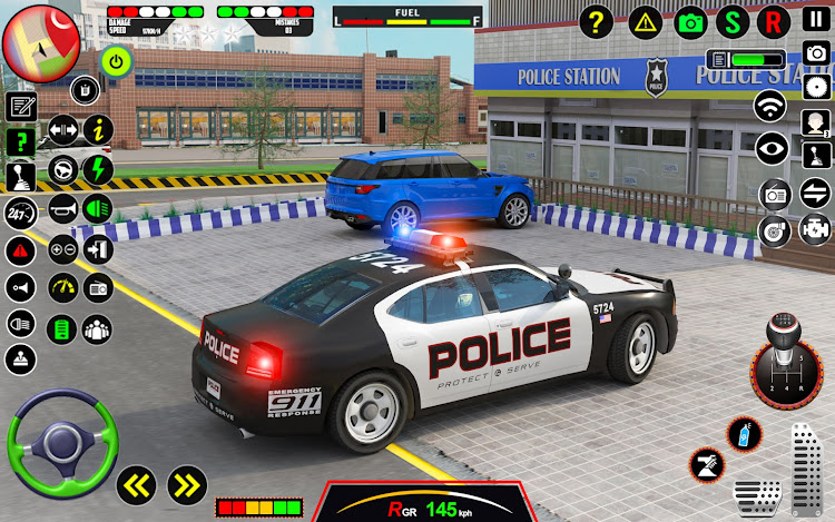 #5. Police Car Game - Cop Games 3D (Android) By: X Gamerz