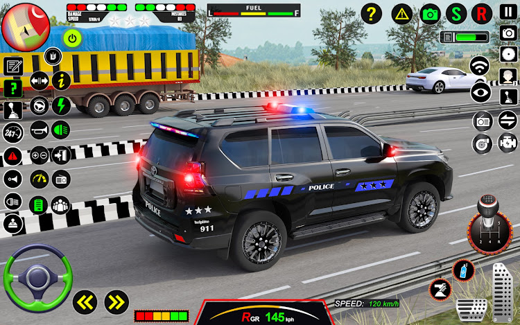 #6. Police Car Game - Cop Games 3D (Android) By: X Gamerz