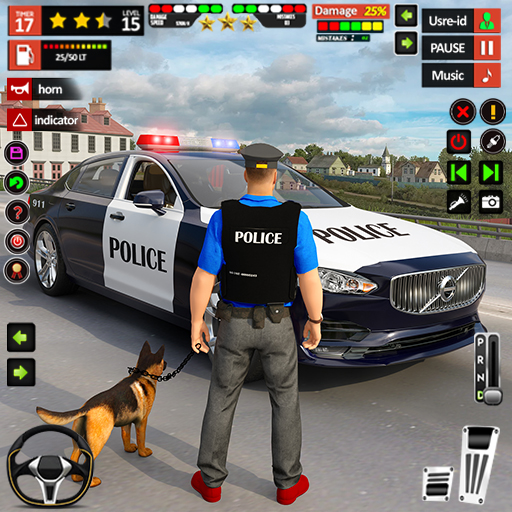 #8. Police Car Game - Cop Games 3D (Android) By: X Gamerz