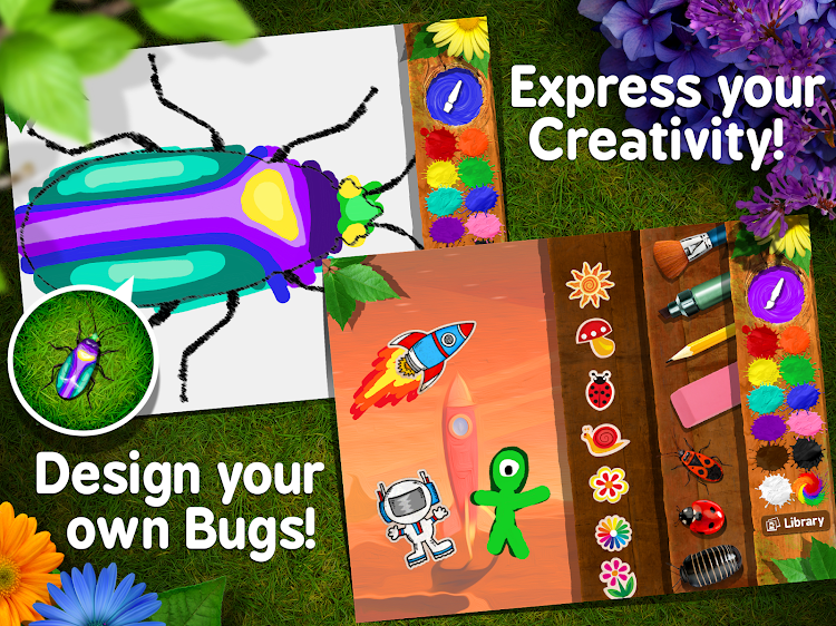 #8. Bug Art (Android) By: Little Bit Studio, LLC.