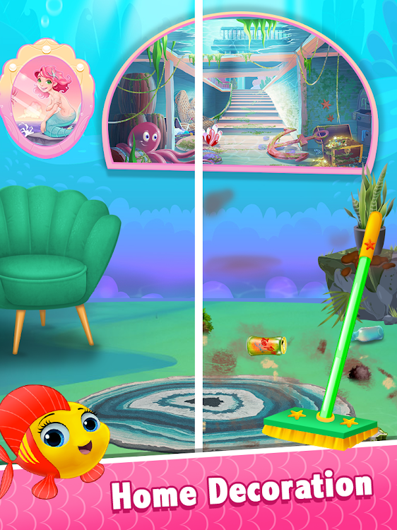 #6. Mermaid Makeover Spa & Salon (Android) By: Supergirl Game Studio