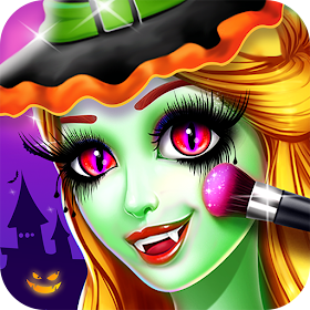 Halloween Makeover Salon Game