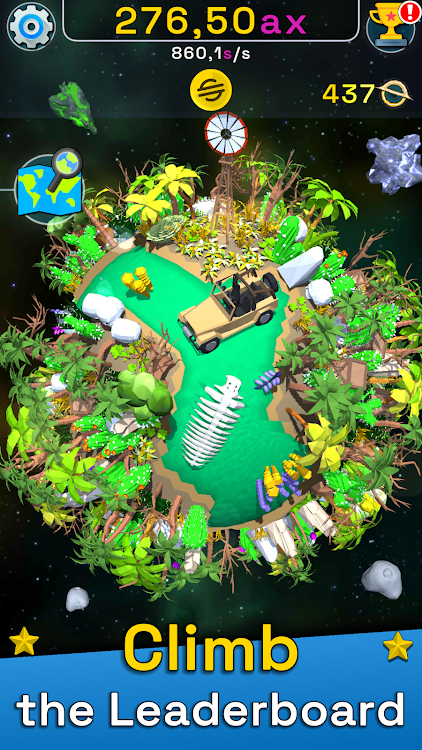 #4. Planet Evolution: Idle Clicker (Android) By: Leek & Ribs Games