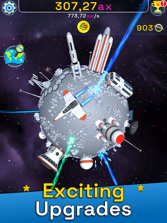 #8. Planet Evolution: Idle Clicker (Android) By: Leek & Ribs Games