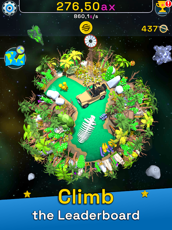 #9. Planet Evolution: Idle Clicker (Android) By: Leek & Ribs Games