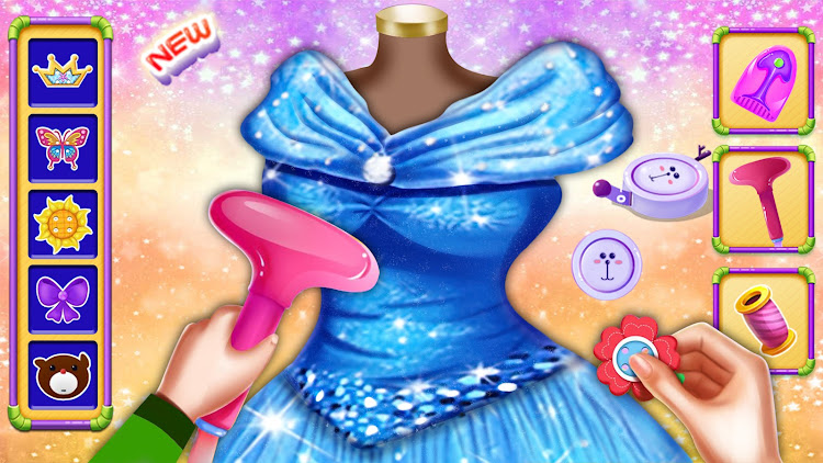 #6. Tailor Fashion Dress up Games (Android) By: Phone Games Studio