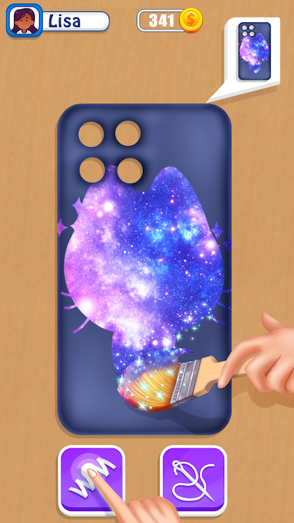 #2. Phone Case DIY Mobile Games (Android) By: Phone Games Studio