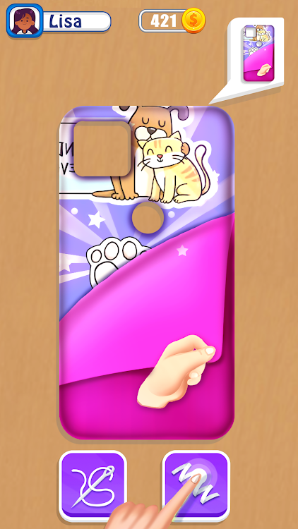 #3. Phone Case DIY Mobile Games (Android) By: Phone Games Studio