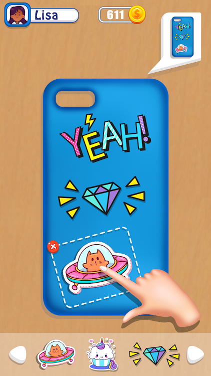 #4. Phone Case DIY Mobile Games (Android) By: Phone Games Studio