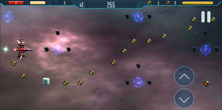 #9. Space Ship: Among Meteorites (Android) By: MoonHeck Games