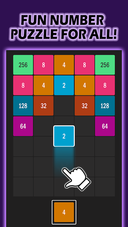 #5. Merge Blocks 2048: Number Game (Android) By: Fantastica Games