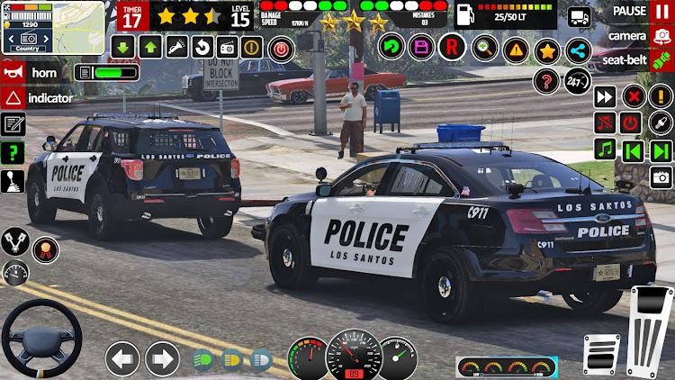 #5. US Police Prado Parking 3D (Android) By: Samo Games Hub