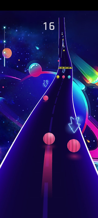 #7. Coldplay EDM : Rolling Ball (Android) By: ALICE ST