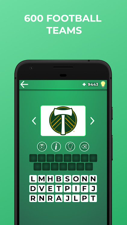 #2. Football Logo Quiz (Android) By: VnS