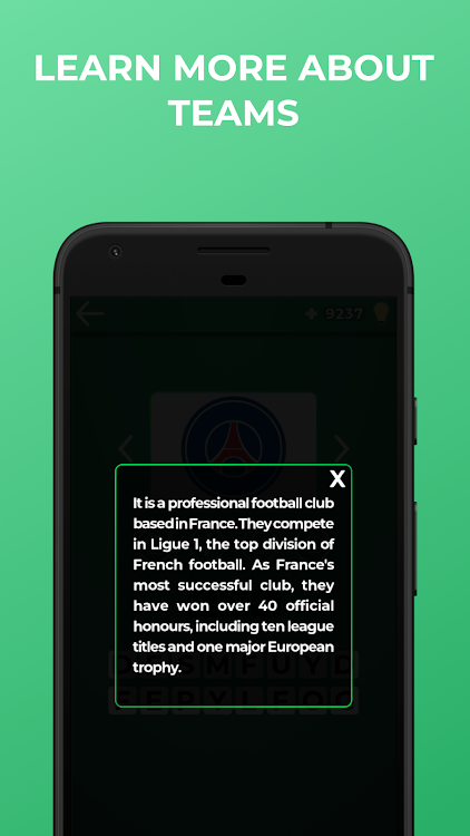 #4. Football Logo Quiz (Android) By: VnS