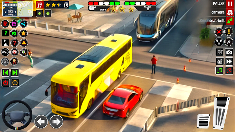 #3. Metro Bus Taxi Driving Games (Android) By: Gamepause Studio