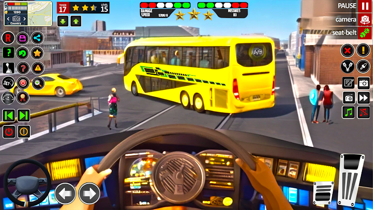 #7. Metro Bus Taxi Driving Games (Android) By: Gamepause Studio