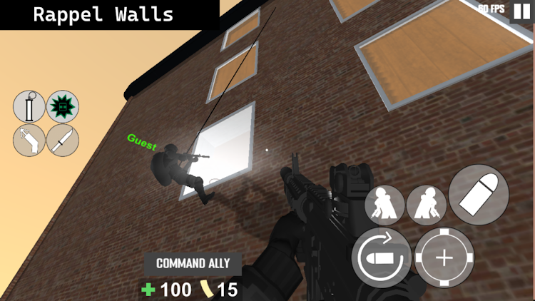 #3. Project Breach 2 CO-OP CQB FPS (Android) By: 1Car2Wills Games