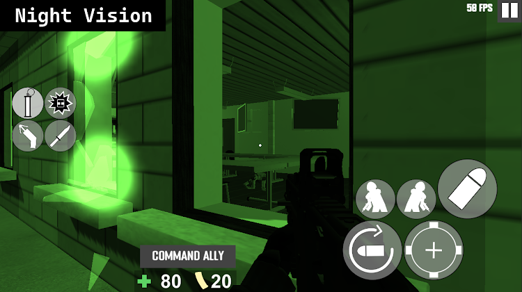 #4. Project Breach 2 CO-OP CQB FPS (Android) By: 1Car2Wills Games