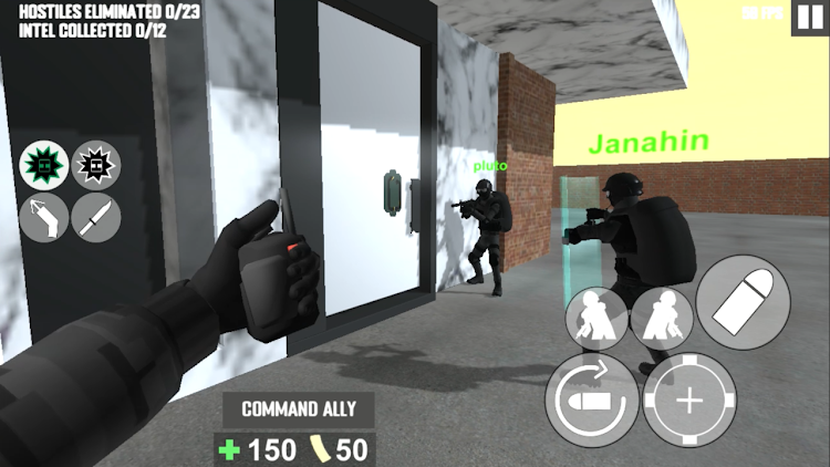 #6. Project Breach 2 CO-OP CQB FPS (Android) By: 1Car2Wills Games