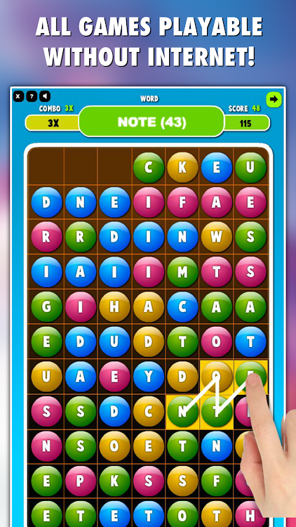 #3. Word Games PRO 101-in-1 (Android) By: LittleBigPlay - Word, Educational & Puzzle Games